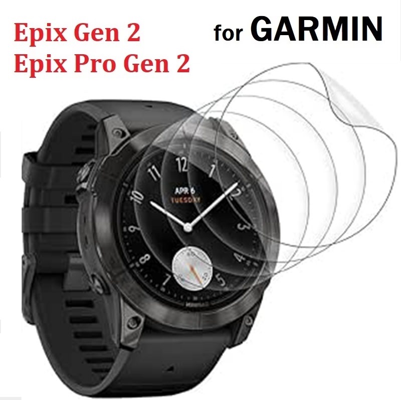 Hydrogel Screen Protector - 1-5 adet hidrojel film Garmin Forerunner