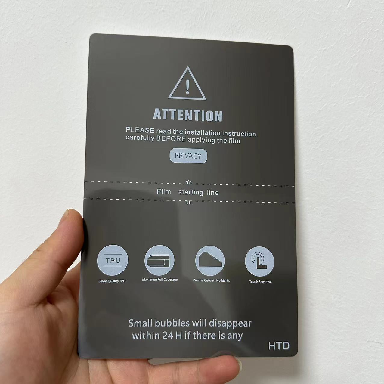 Flexible Tpu Film - 50 adet TPU HD Gizlilik Mat