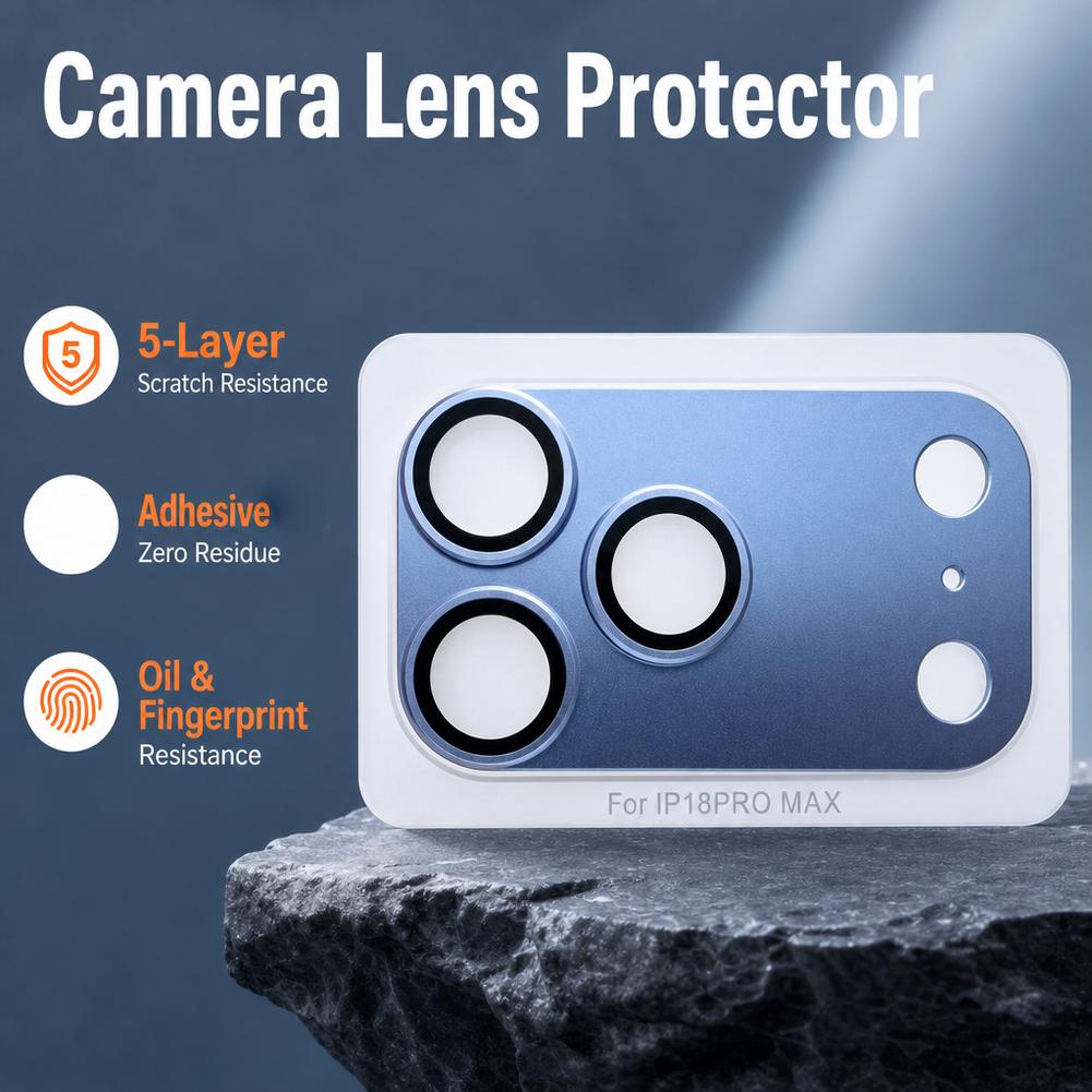 iPhone 18 Pro Max için Metal Ç - Camera Lens Protector incelemesi ve fiyatı